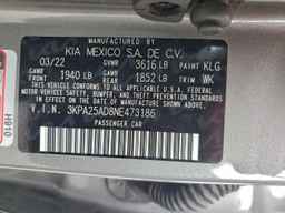 2022 KIA RIO