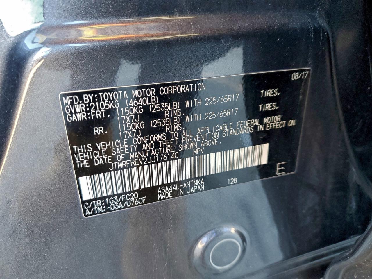 2018 TOYOTA RAV4