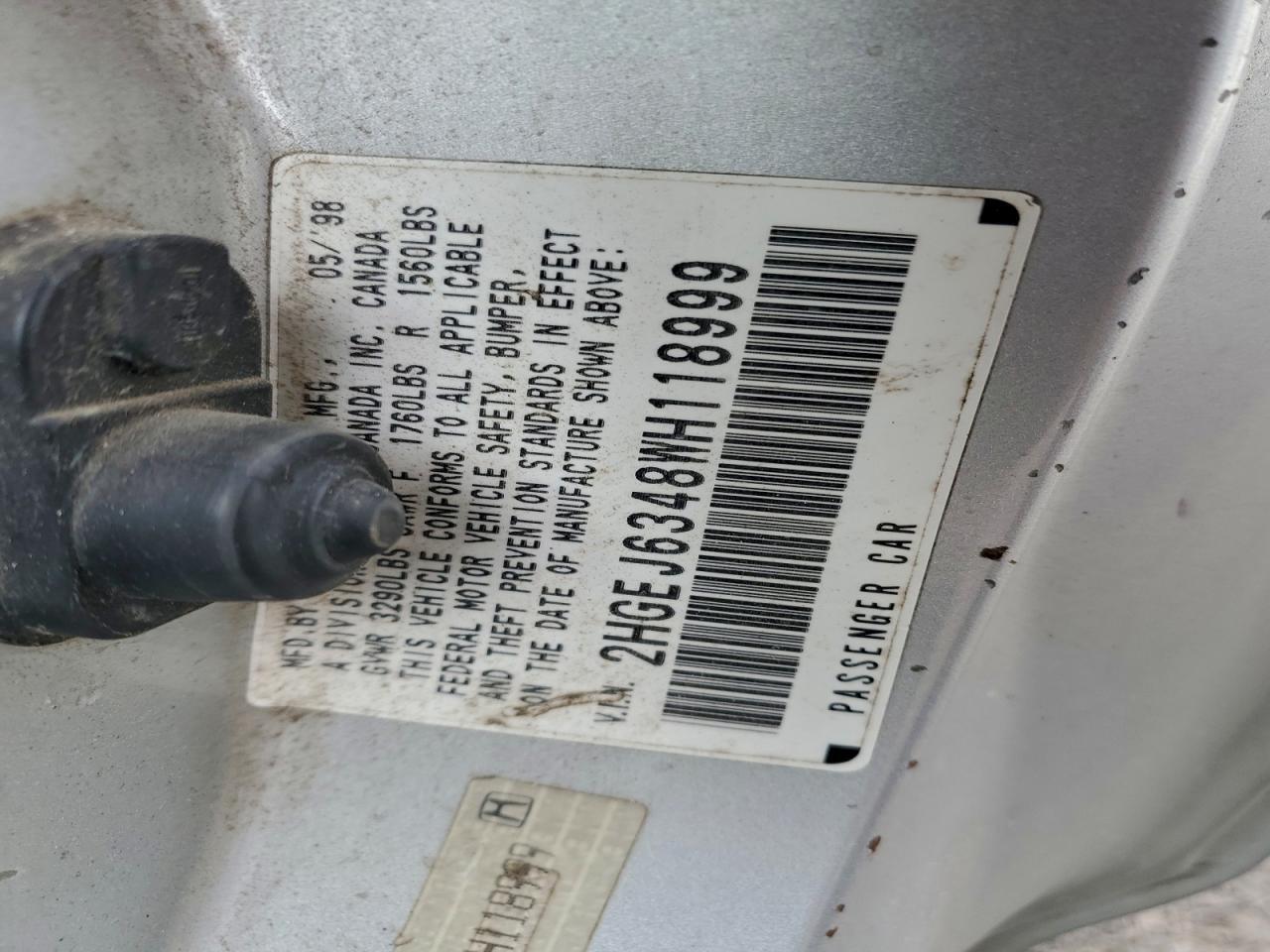 1998 HONDA CIVIC