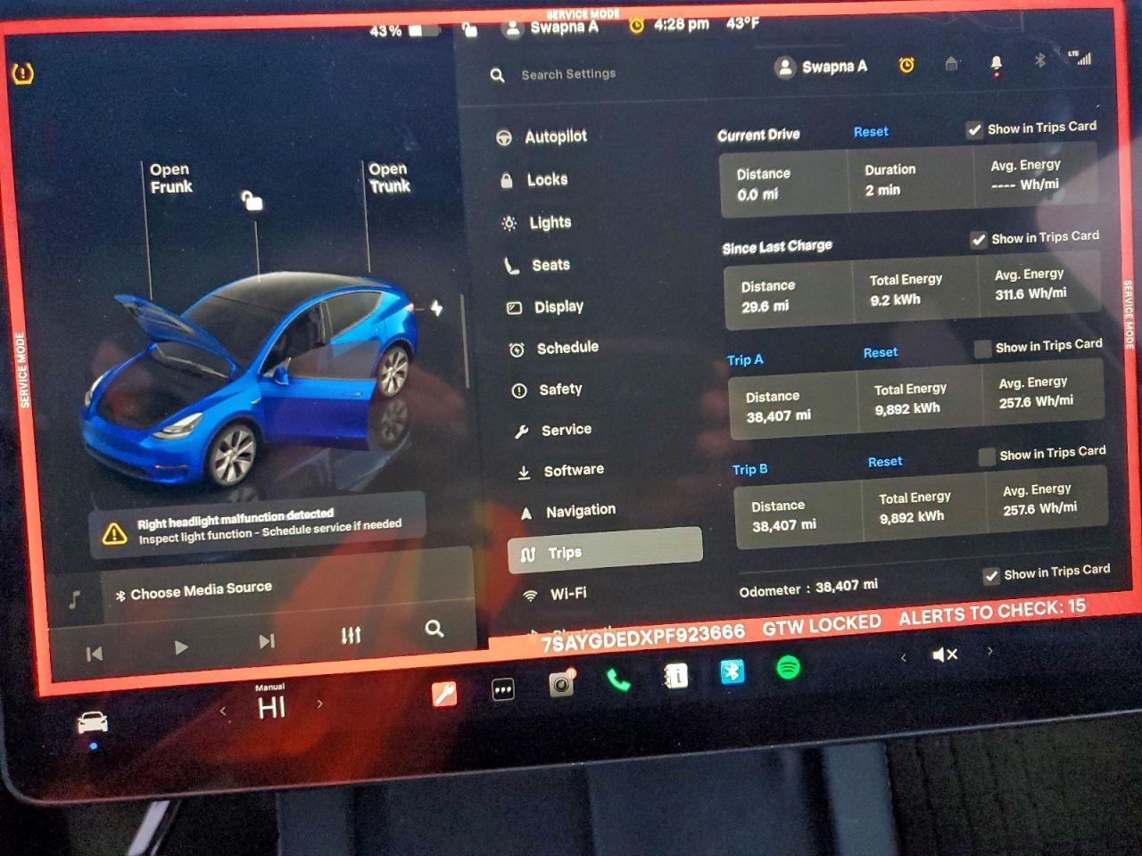 2023 TESLA MODEL Y