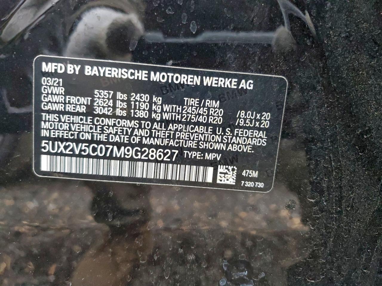 2021 BMW X4
