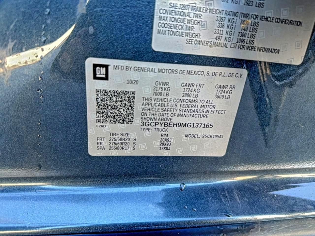 2021 CHEVROLET Silverado