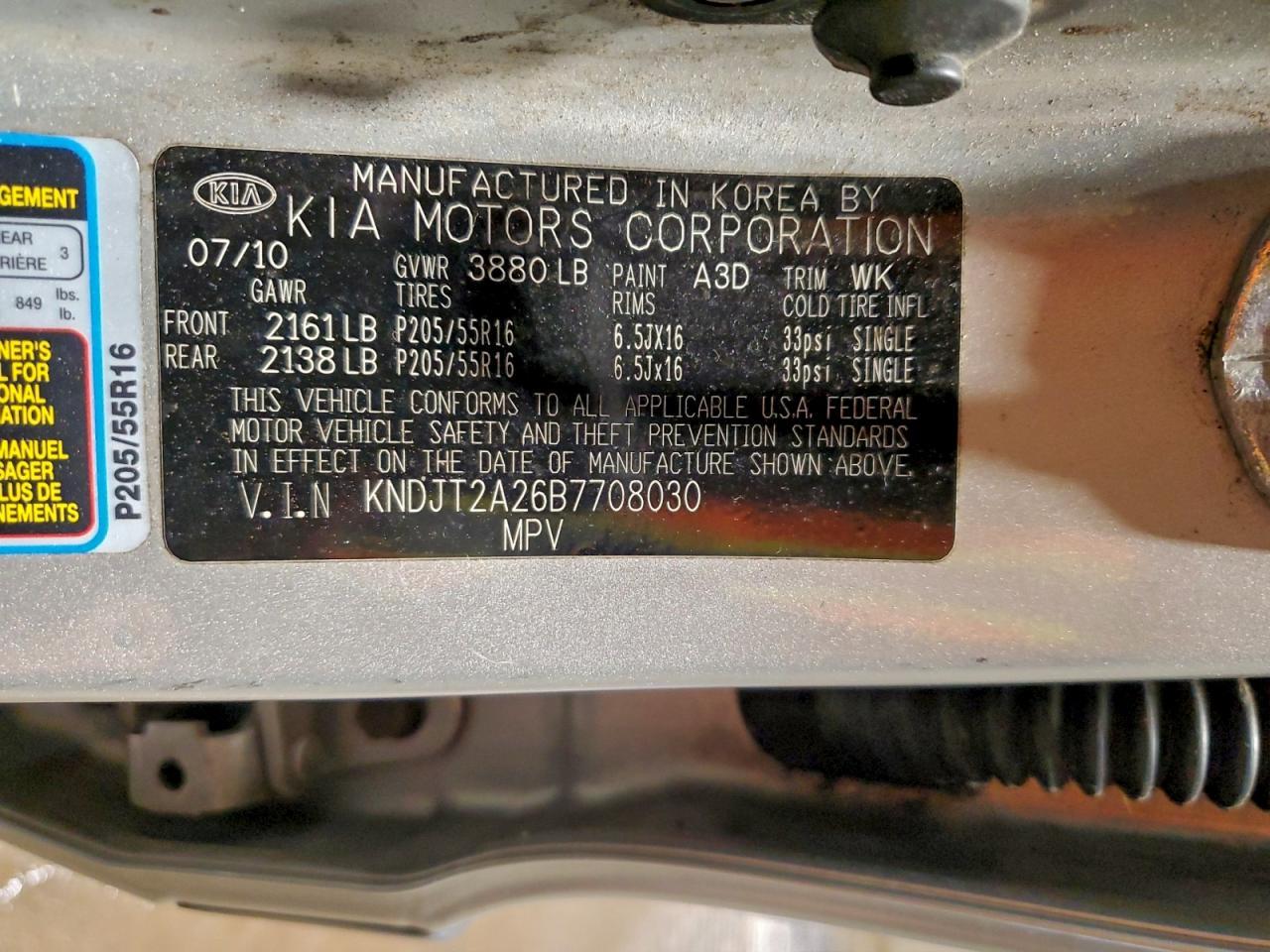 2011 KIA SOUL