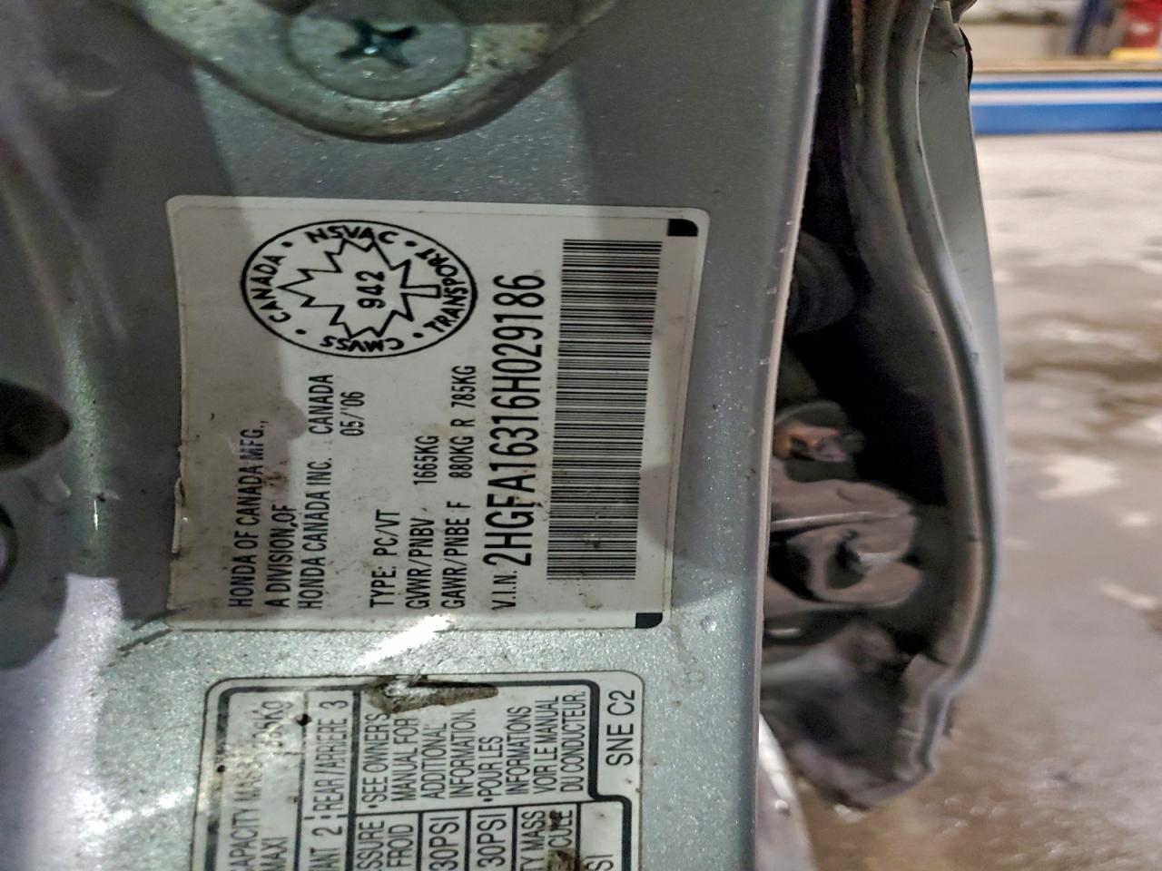 2006 HONDA CIVIC