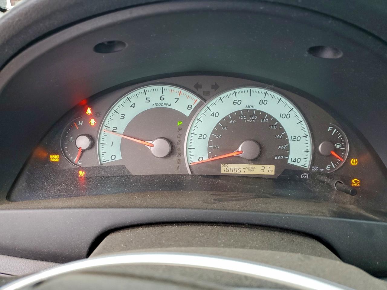 2009 TOYOTA CAMRY