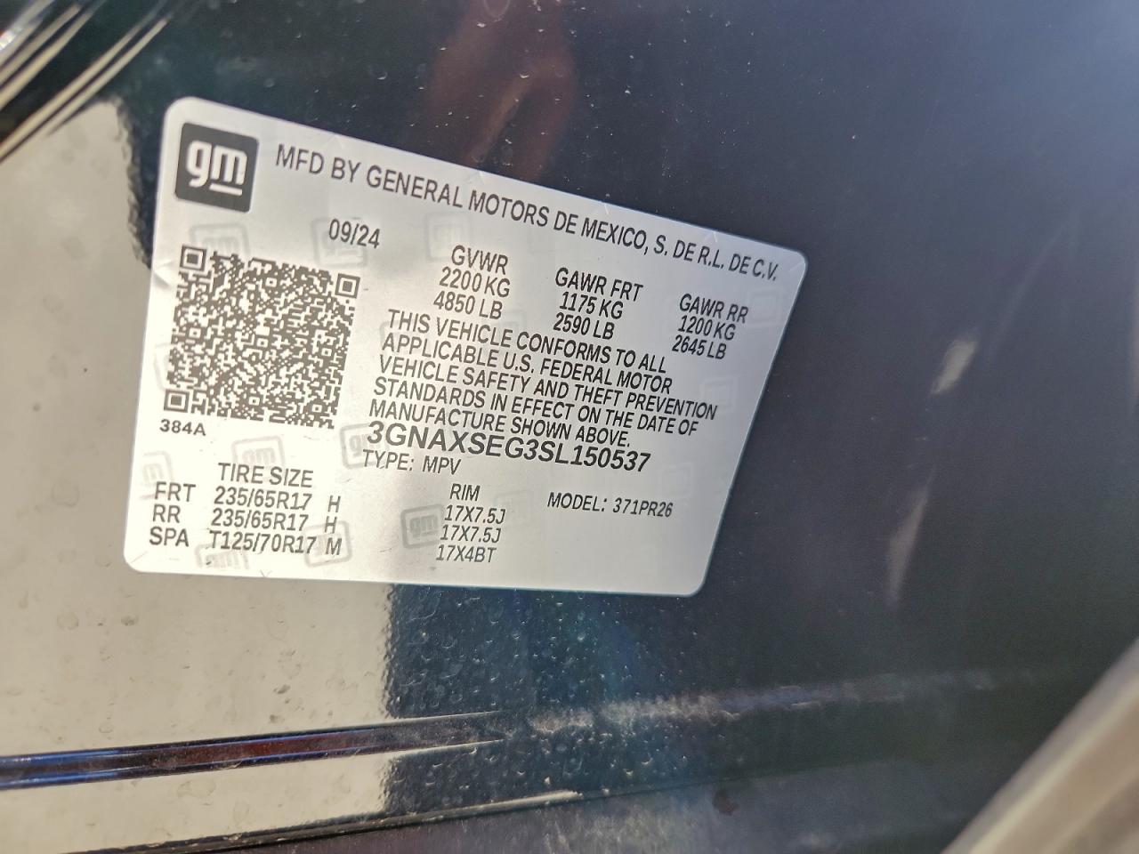 2025 CHEVROLET EQUINOX