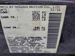 2017 NISSAN ALTIMA