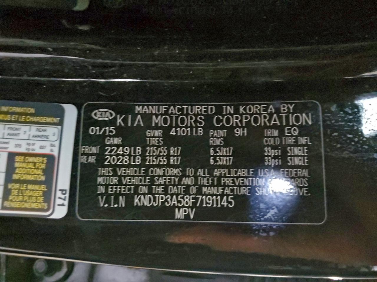 2015 KIA SOUL
