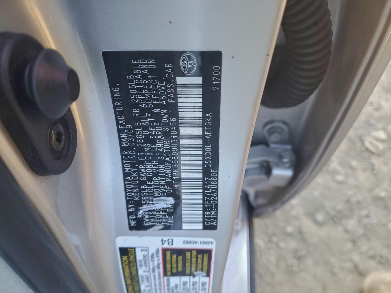 2009 TOYOTA Avalon