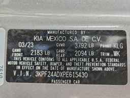 2023 KIA FORTE