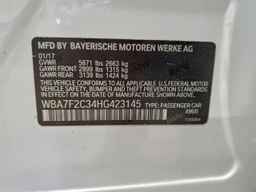 2017 BMW 7 series
