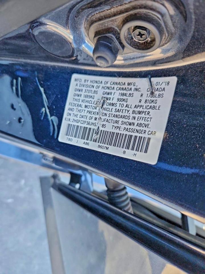 2018 HONDA CIVIC
