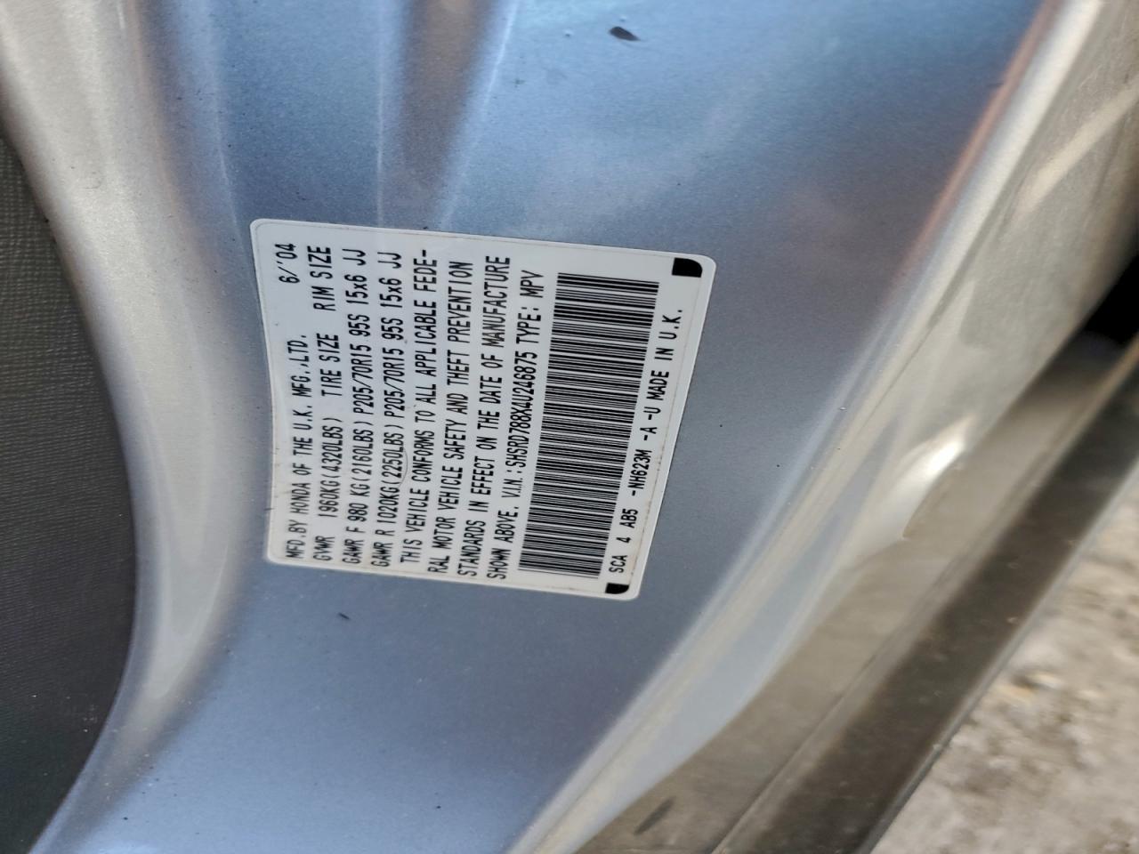 2004 HONDA CR-V