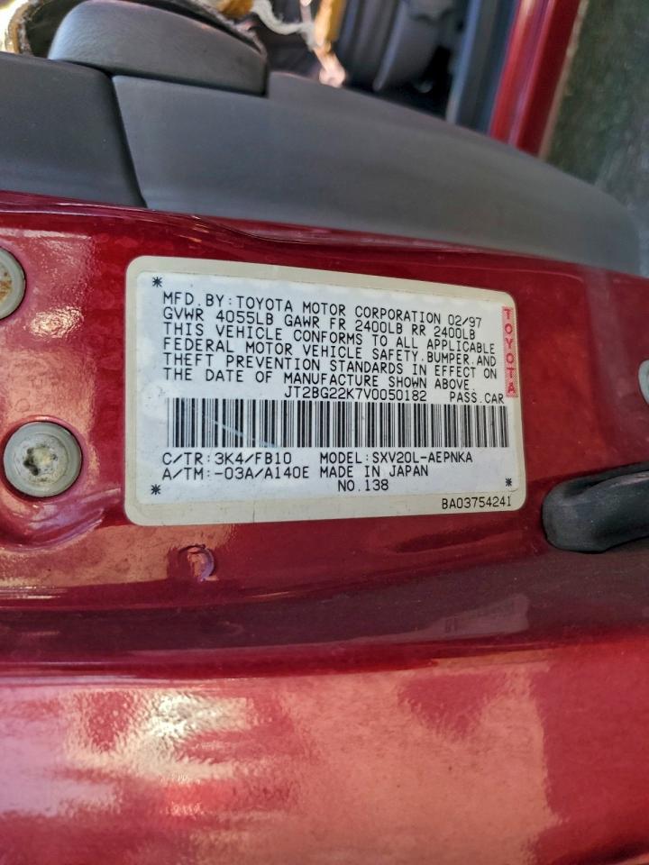 1997 TOYOTA CAMRY