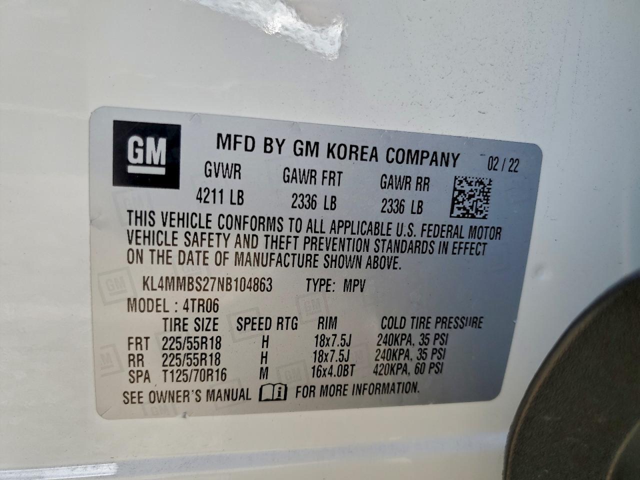2022 BUICK Encore GX