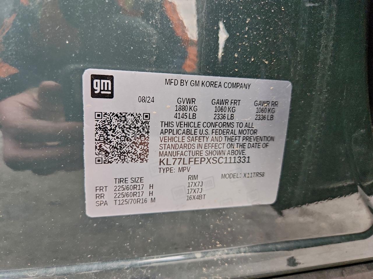2025 CHEVROLET TRAX