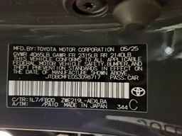 2025 TOYOTA COROLLA