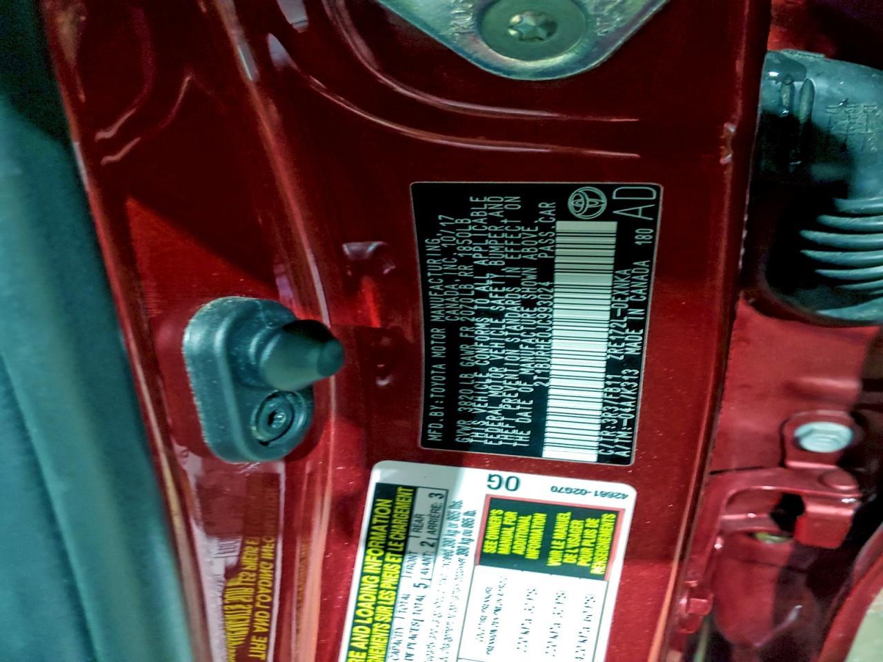 2018 TOYOTA COROLLA
