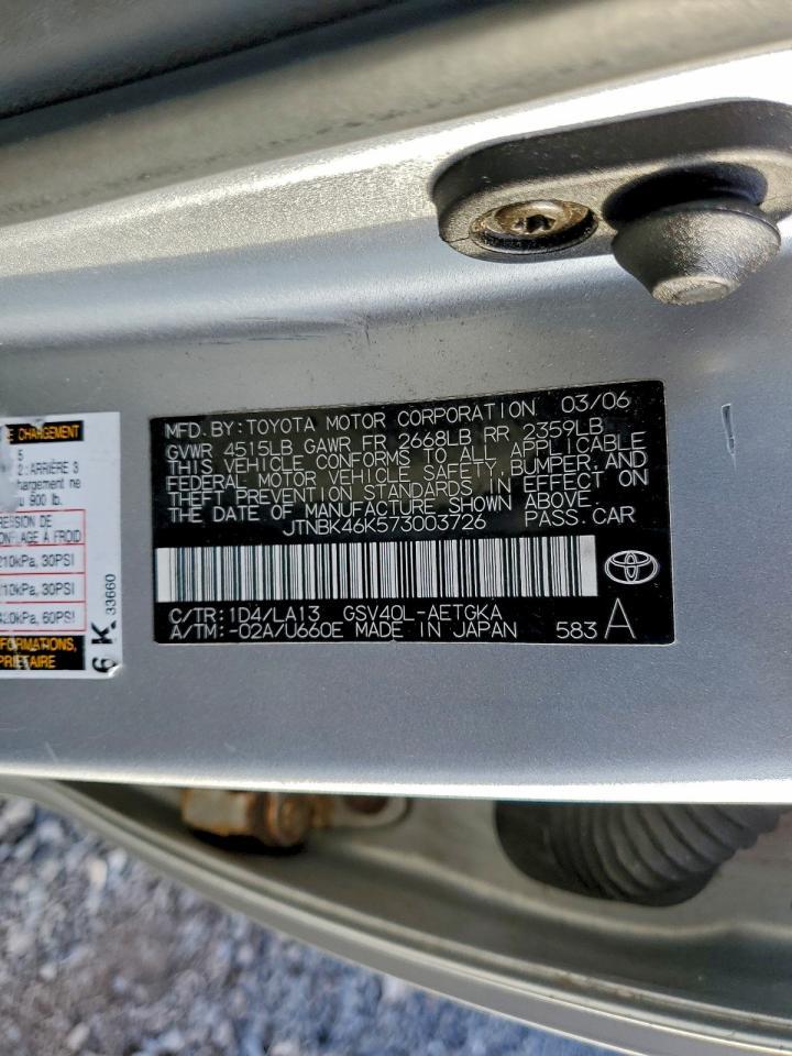 2007 TOYOTA CAMRY