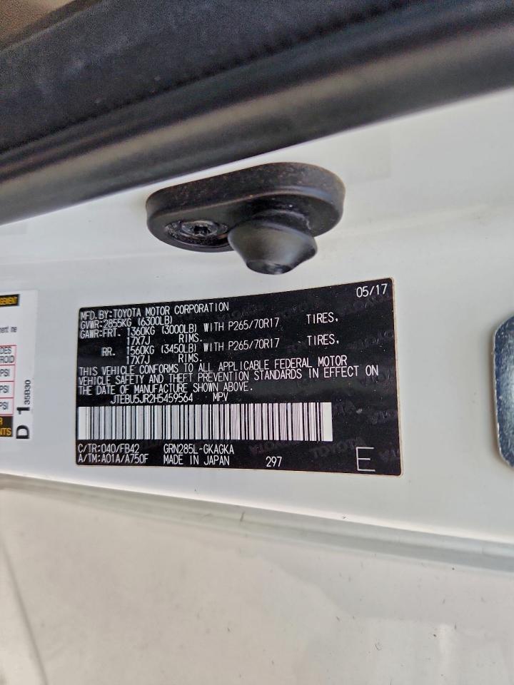 2017 TOYOTA 4Runner