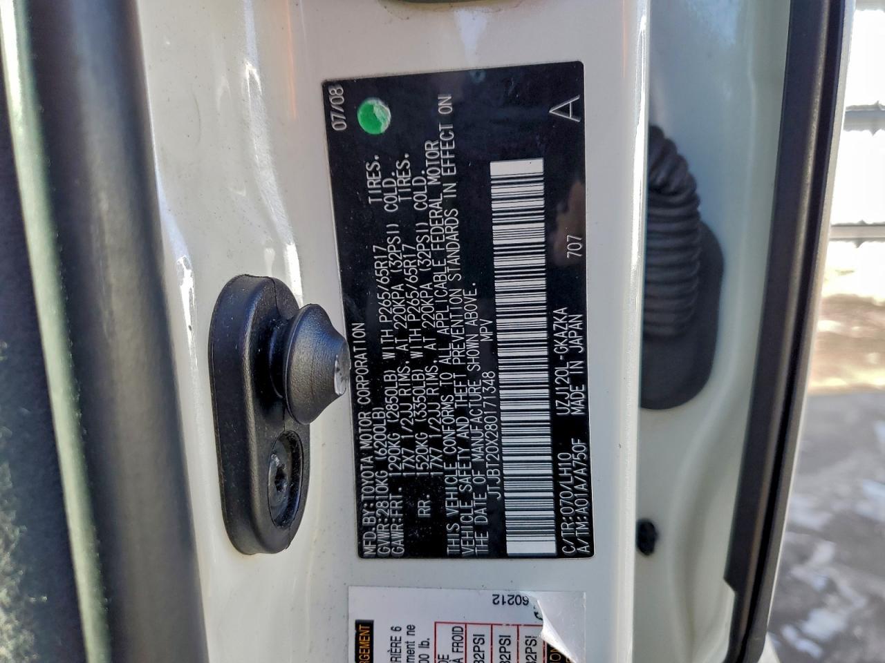 2008 LEXUS Gx 470