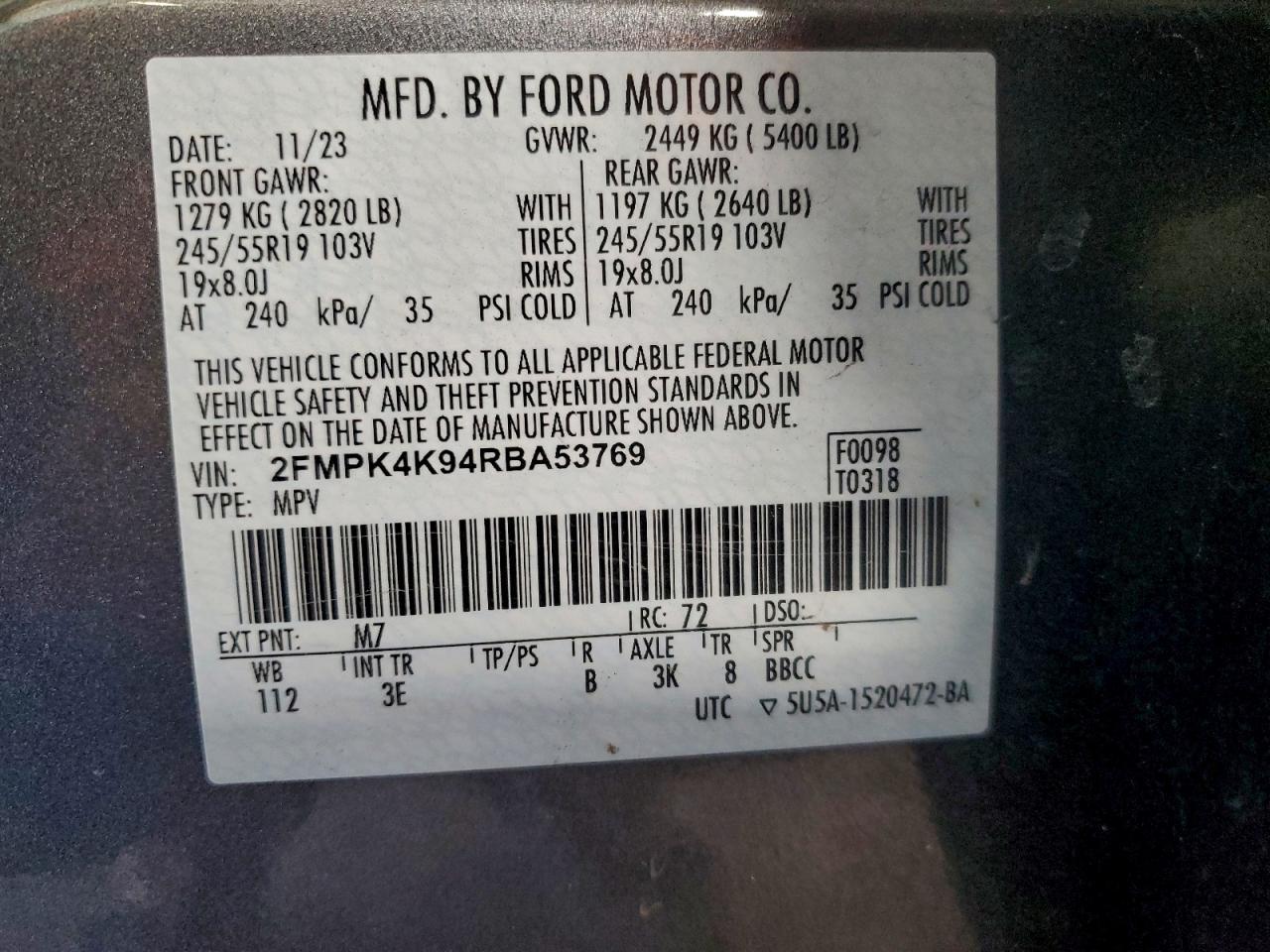 2024 FORD EDGE