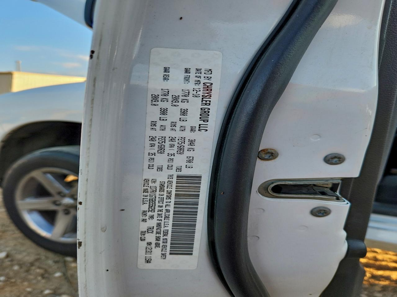 2011 DODGE RAM 1500