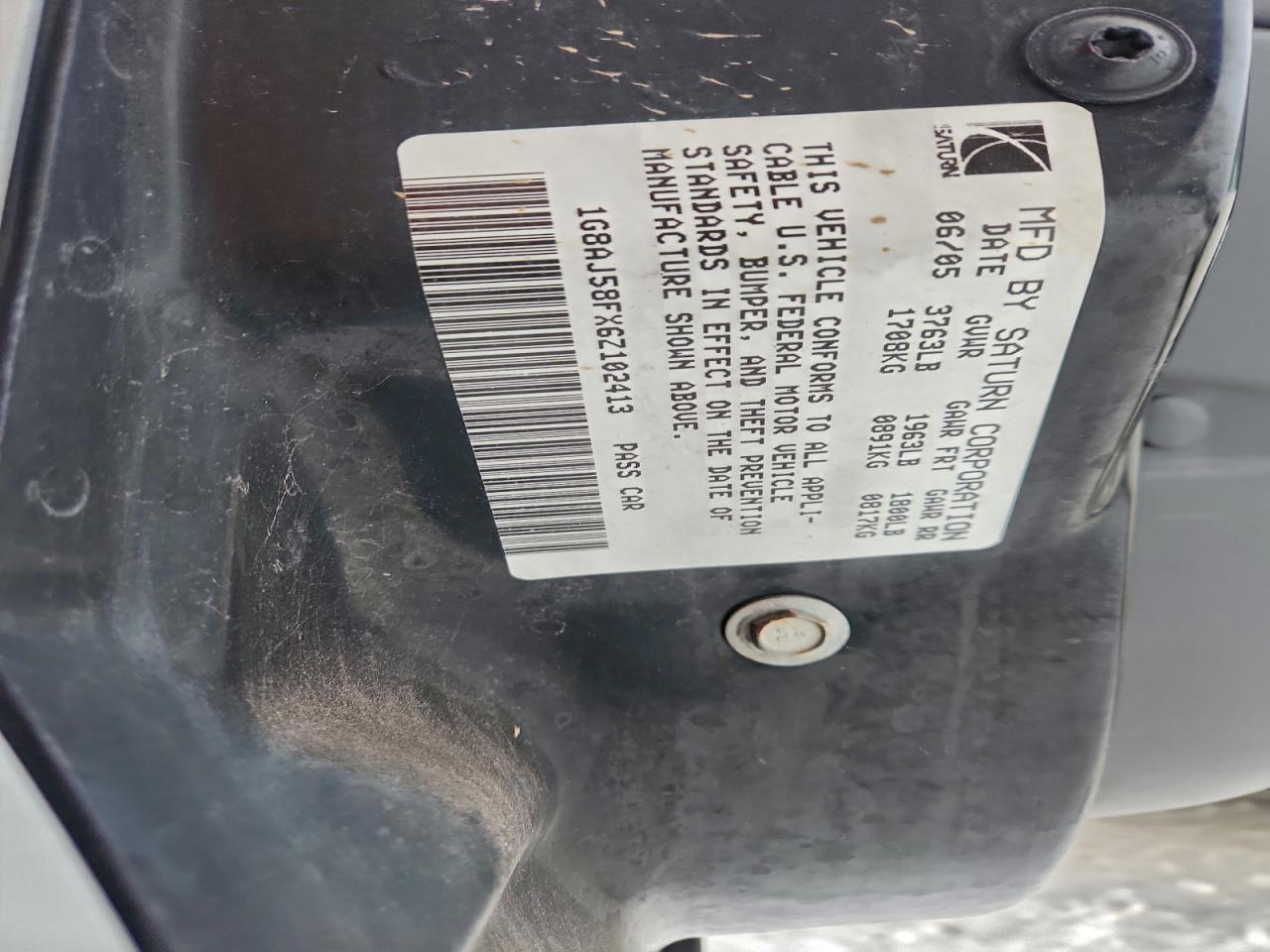 2006 SATURN Ion