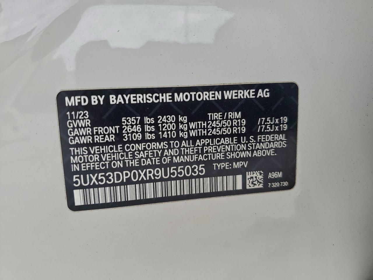 2024 BMW X3