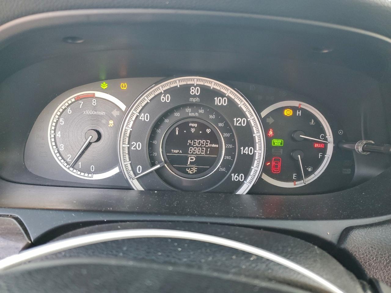 2016 HONDA ACCORD