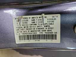 2014 HONDA ACCORD