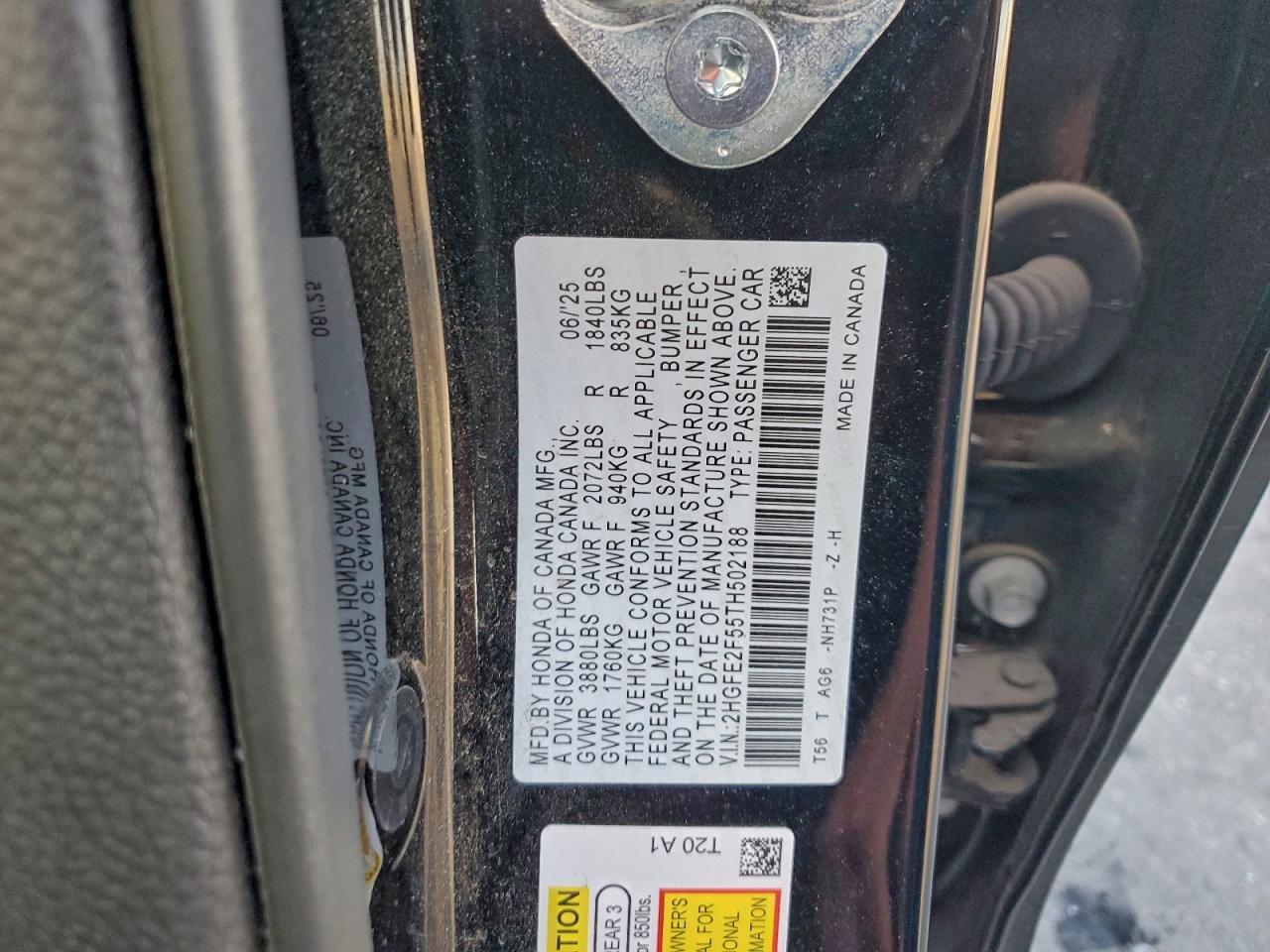 2026 HONDA CIVIC