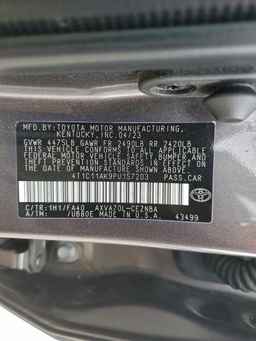 2023 TOYOTA CAMRY