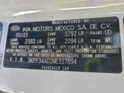 2021 KIA FORTE