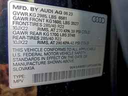 2023 AUDI SQ8