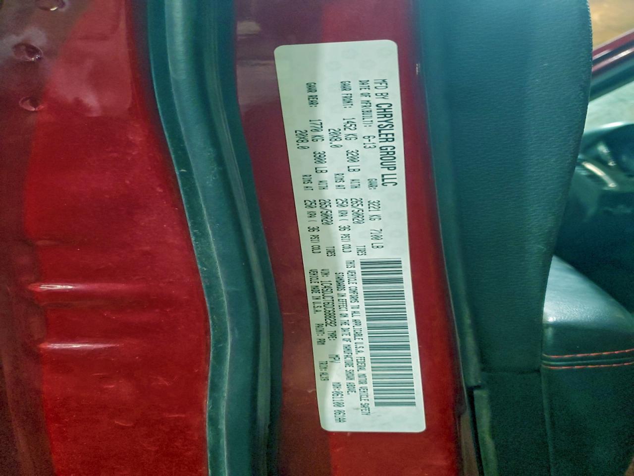 2013 DODGE DURANGO