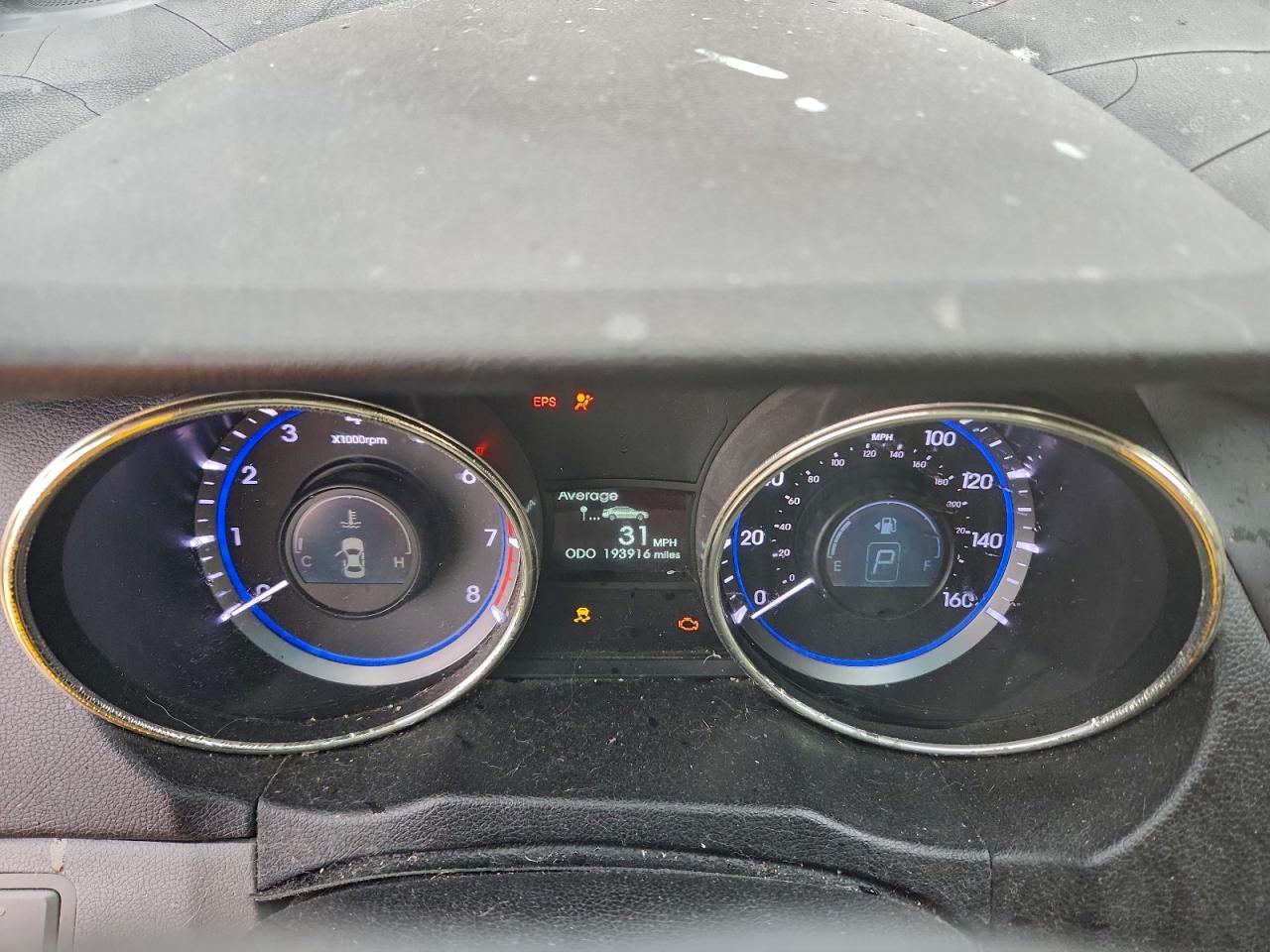 2012 HYUNDAI SONATA