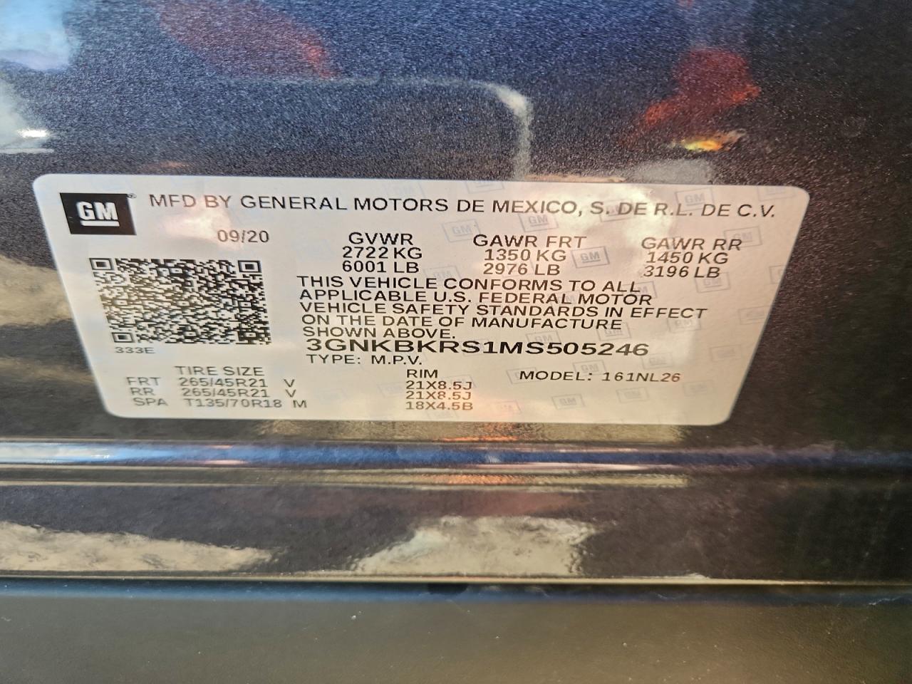 2021 CHEVROLET BLAZER