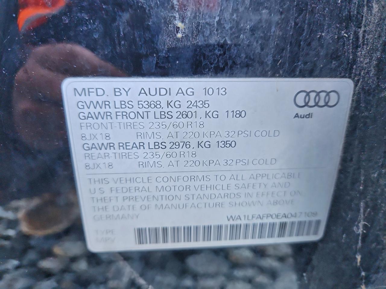 2014 AUDI Q5