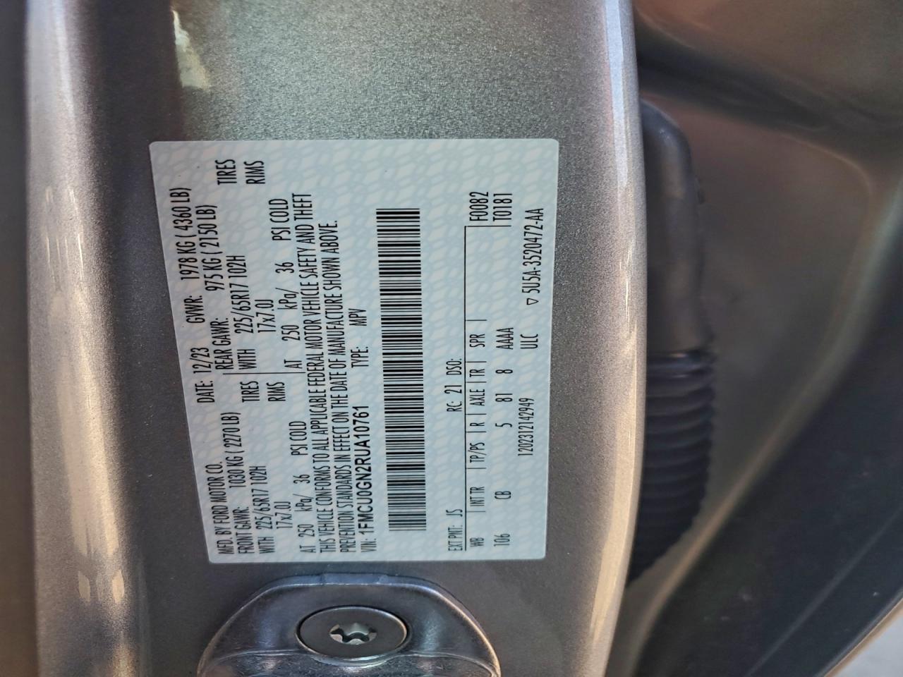 2024 FORD ESCAPE