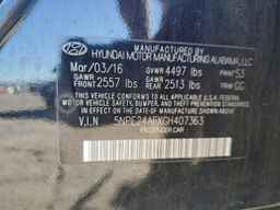 2016 HYUNDAI SONATA