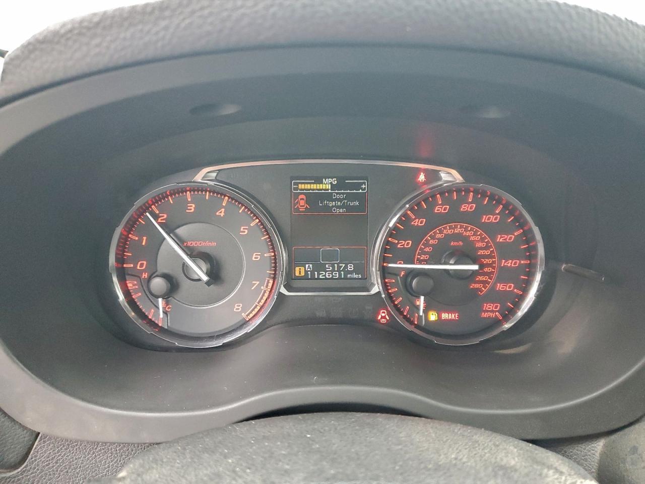 2017 SUBARU WRX