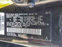 2013 TOYOTA SIENNA