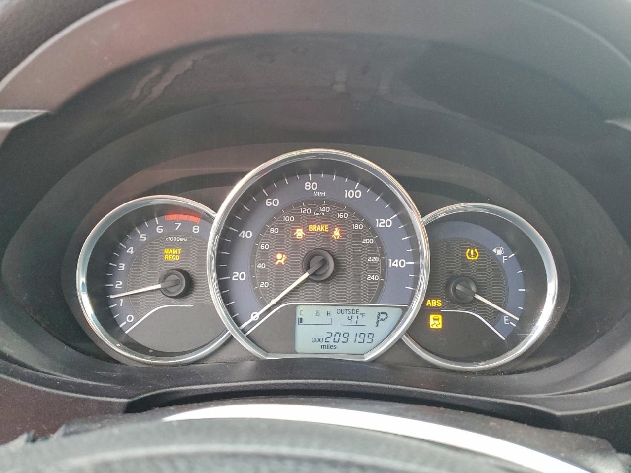 2014 TOYOTA COROLLA