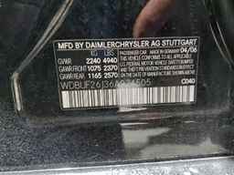2006 MERCEDES-BENZ E-Class