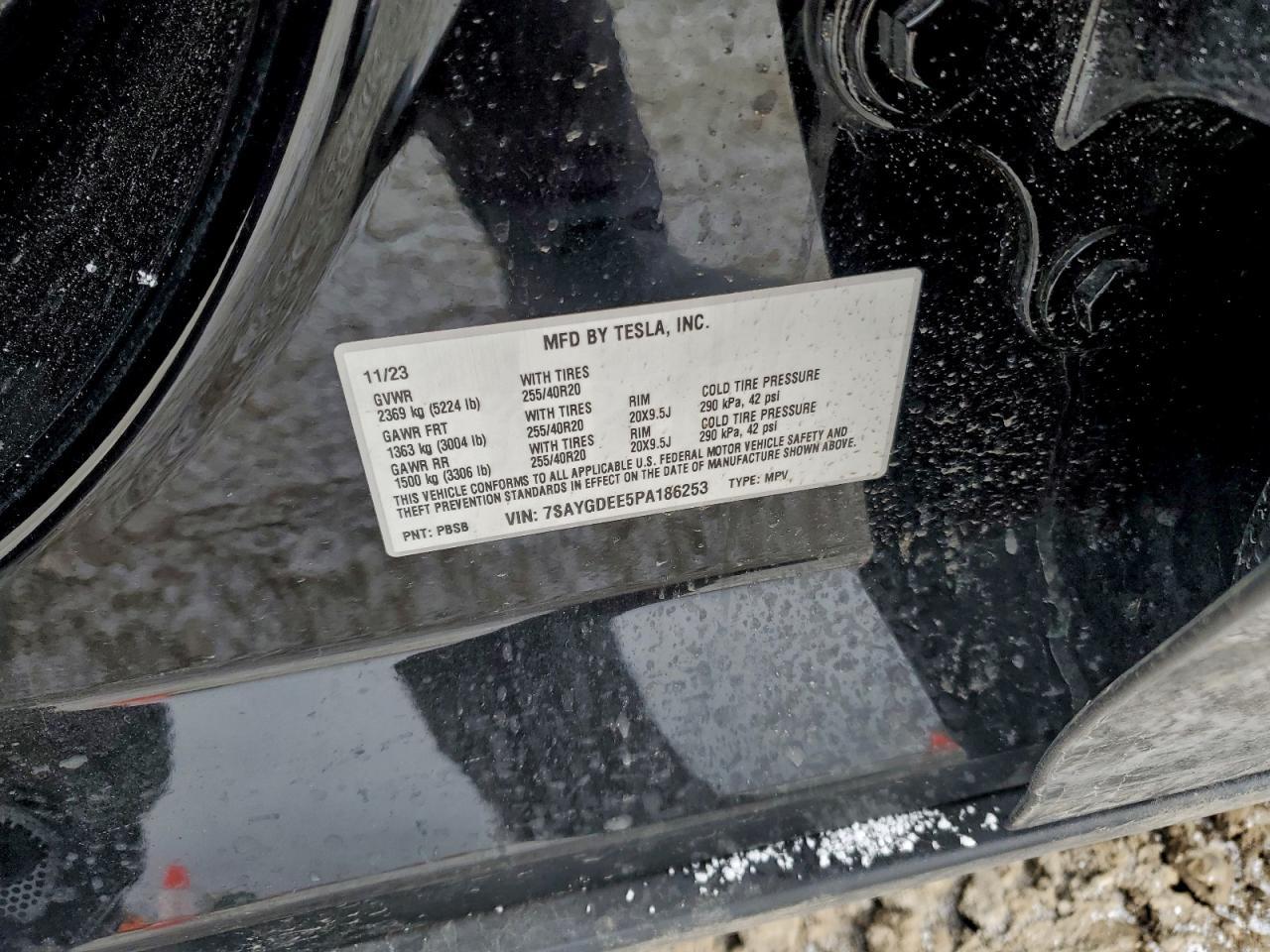 2023 TESLA MODEL Y