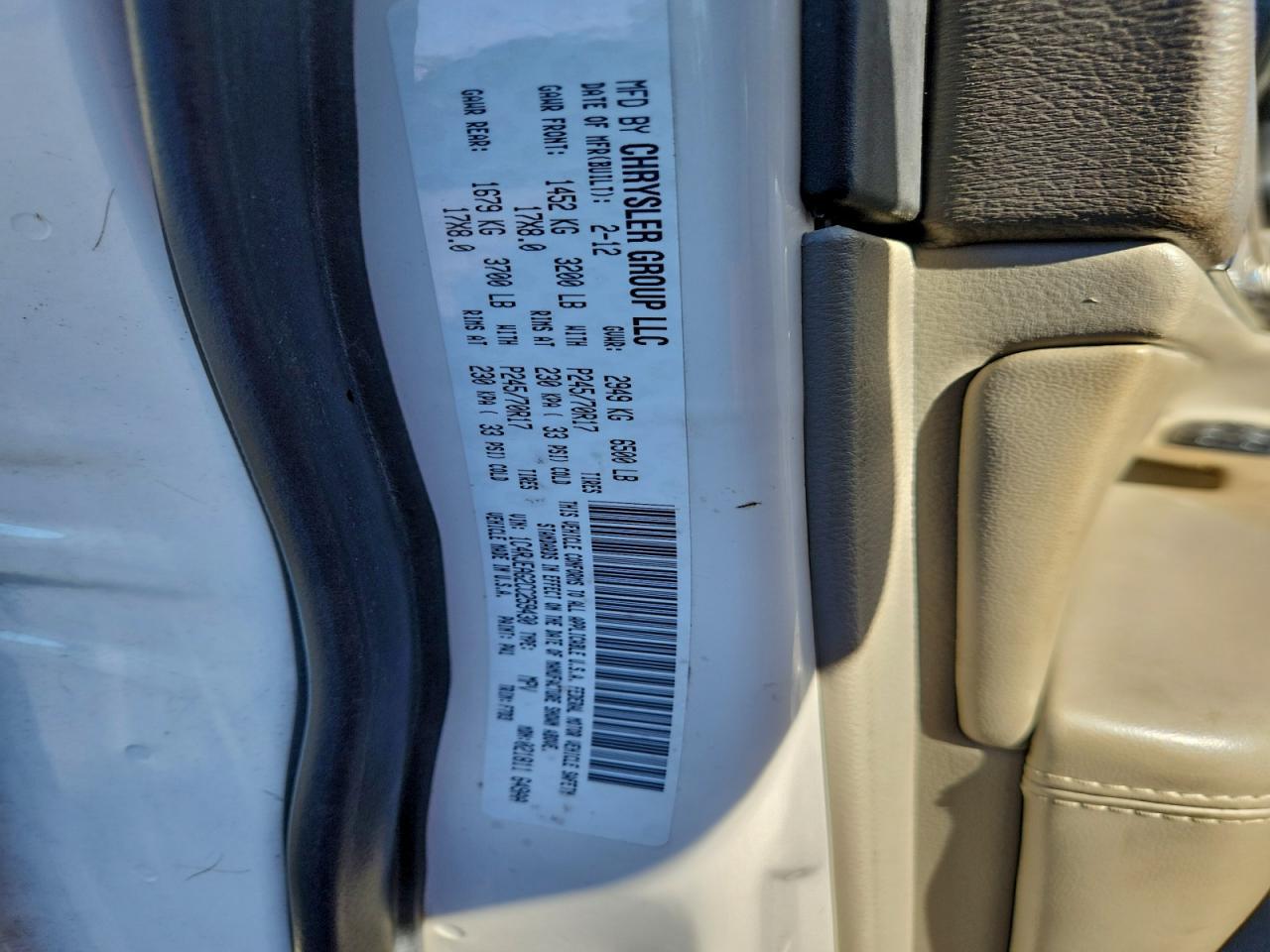 2012 JEEP Grand Cherokee