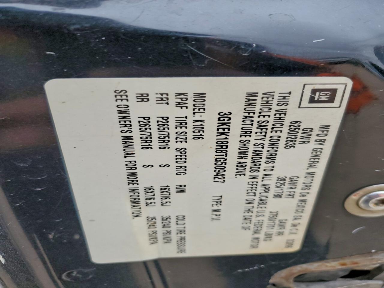 1996 GMC Yukon