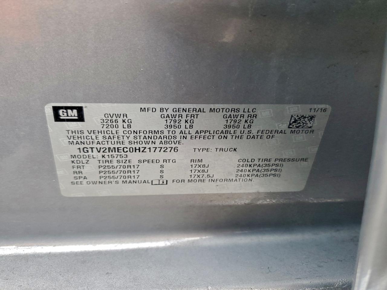 2017 GMC Sierra