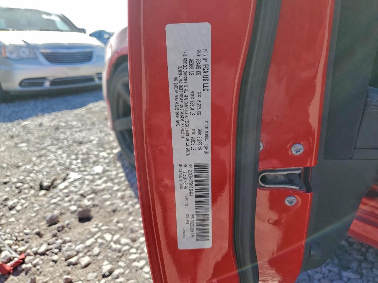 2019 DODGE CHARGER
